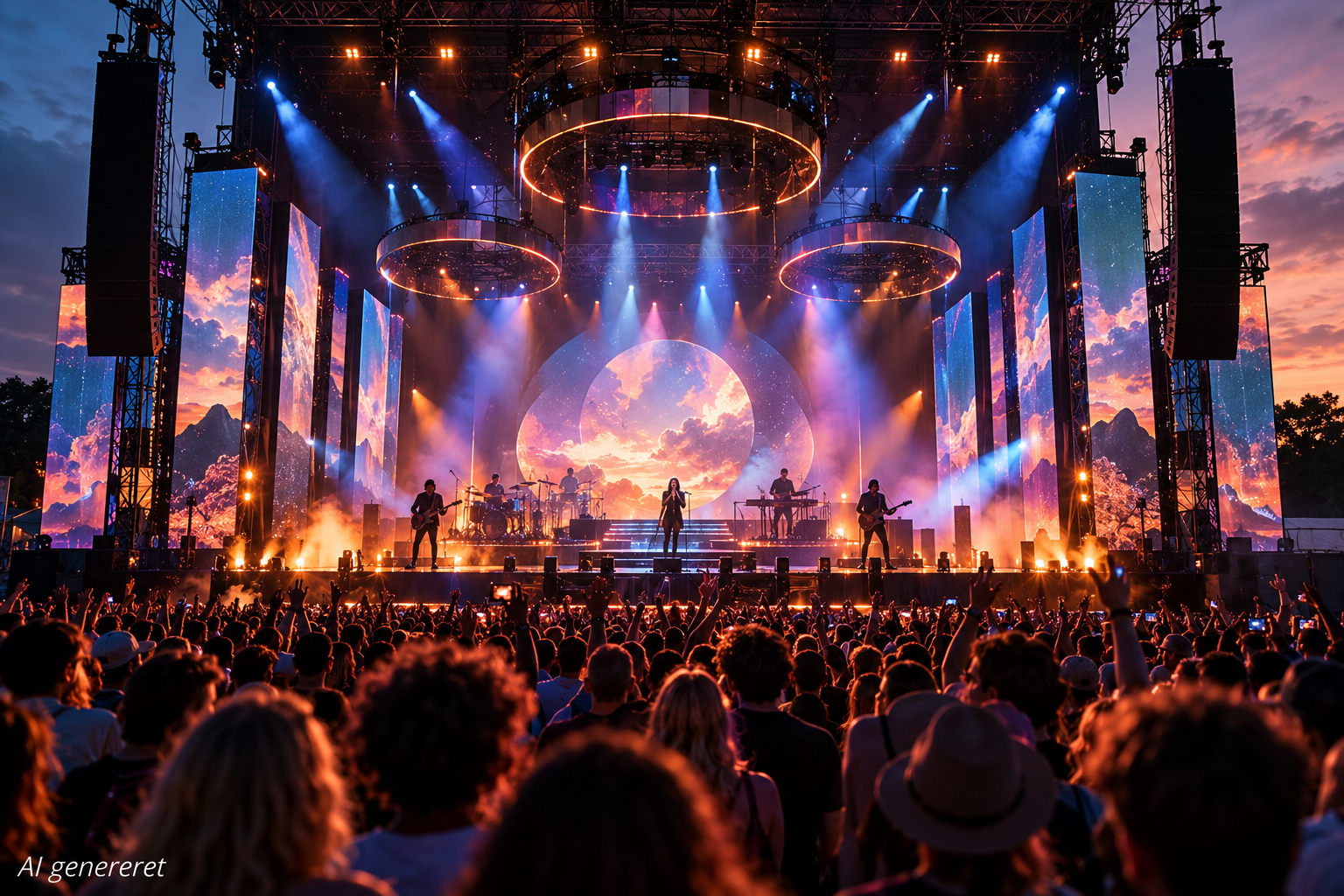 Koncerter og festivaler: Når kreativt scenedesign skal fungere i praksis